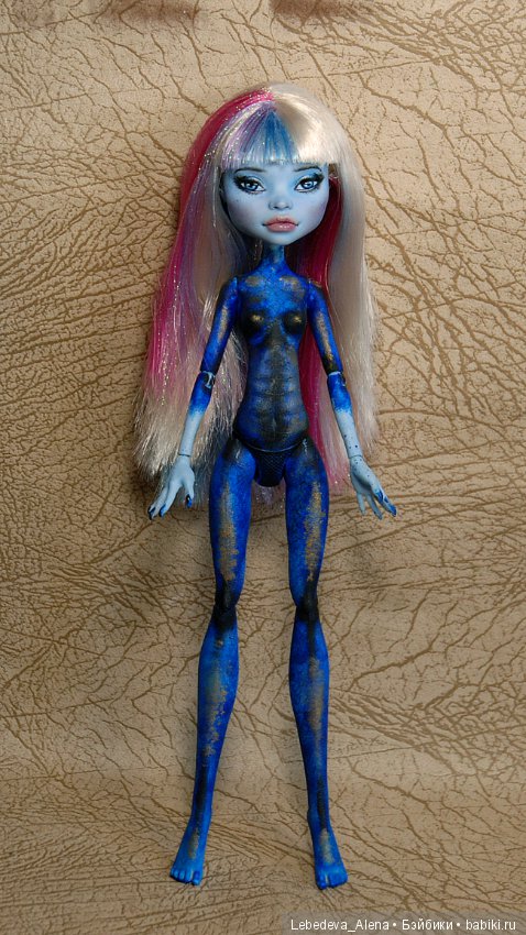 ООАК Эбби — ООАК Monster High и Ever After High: репейнт (фото 2)