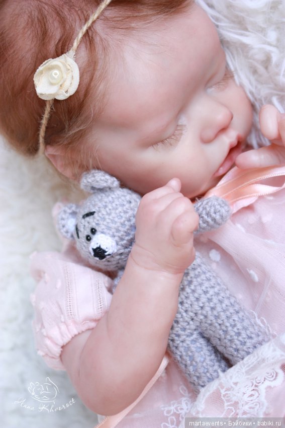 Малышка Twin A от скульптора Bonnie Brown