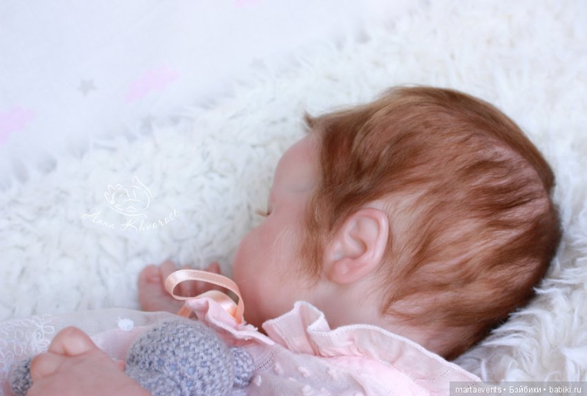 Малышка Twin A от скульптора Bonnie Brown