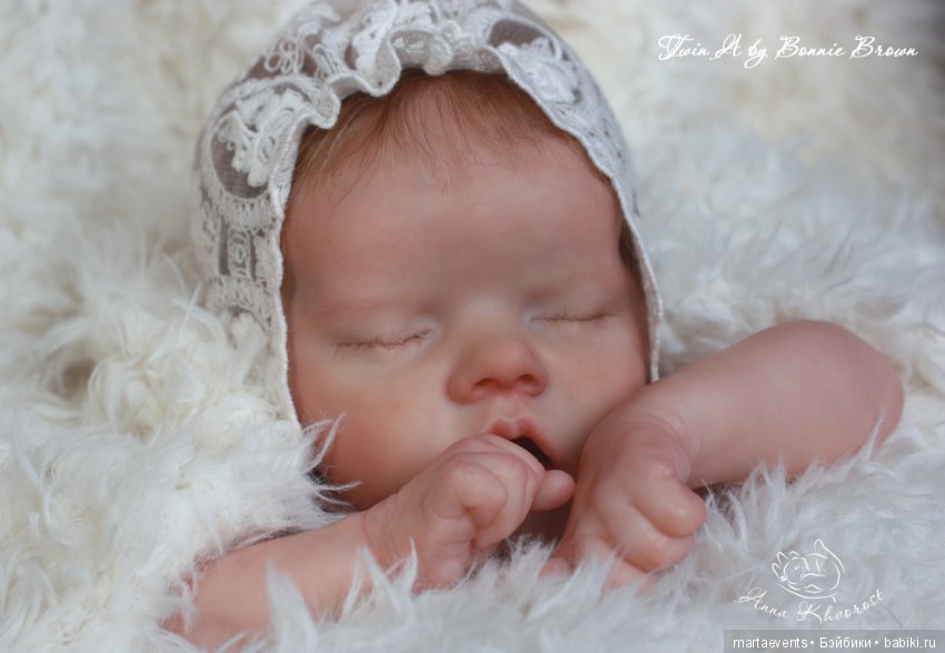 Малышка Twin A от скульптора Bonnie Brown (фото 3)