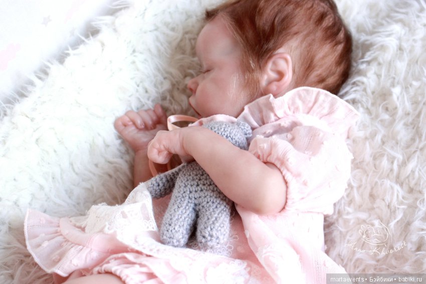 Малышка Twin A от скульптора Bonnie Brown