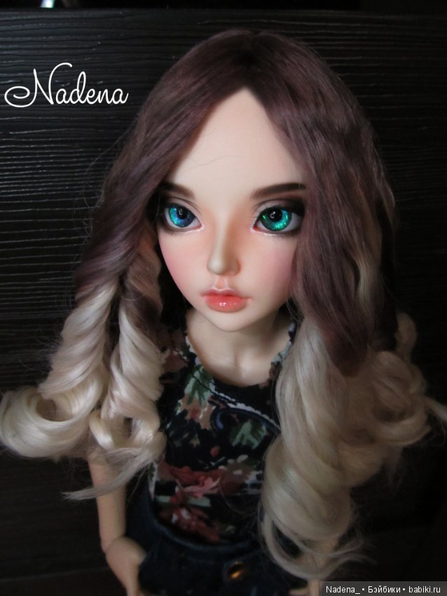Парик из ангоры — Одежда и обувь для кукол BJD (БЖД): 1/3 (фото 5)