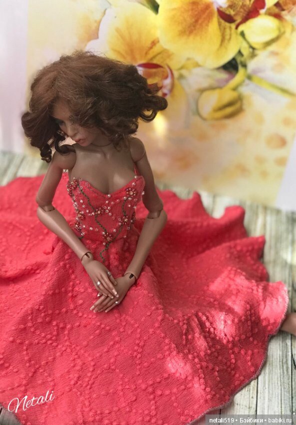 Платье на Ноеми/прекрасные куклы Ольги Литвинович (фото 3)