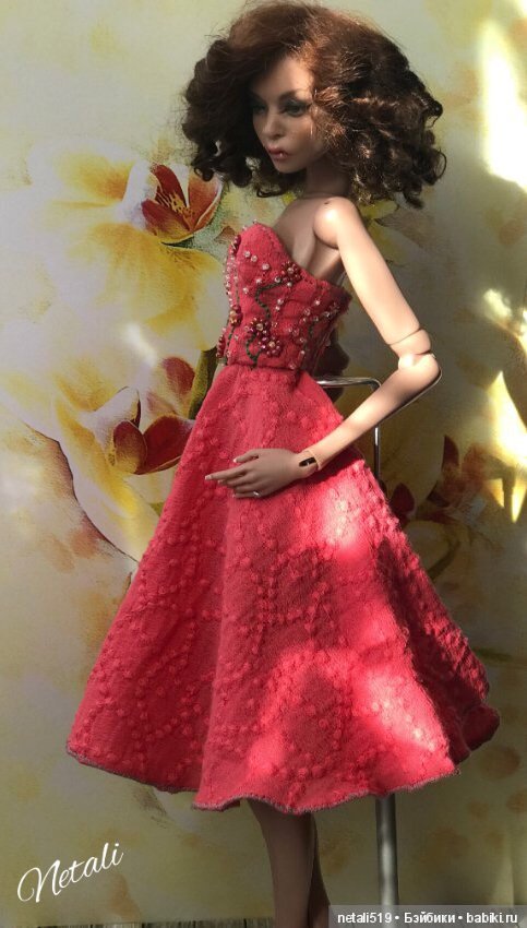 Платье на Ноеми/прекрасные куклы Ольги Литвинович (фото 2)