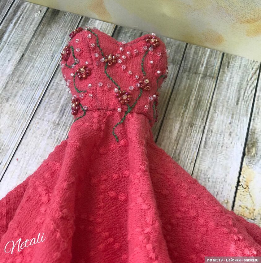 Платье на Ноеми/прекрасные куклы Ольги Литвинович (фото 9)