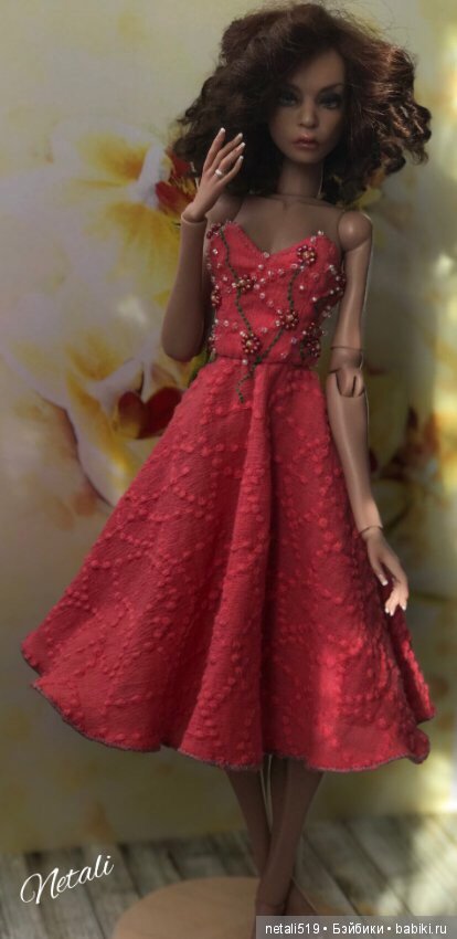 Платье на Ноеми/прекрасные куклы Ольги Литвинович (фото 4)