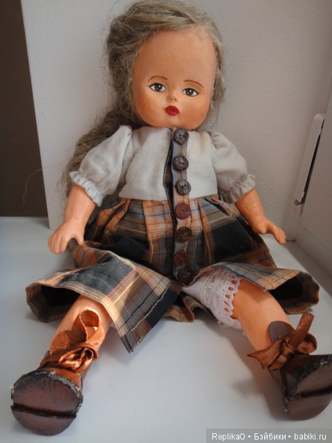 Кукла из папье-маше — Авторские куклы из дерева (фото 7)