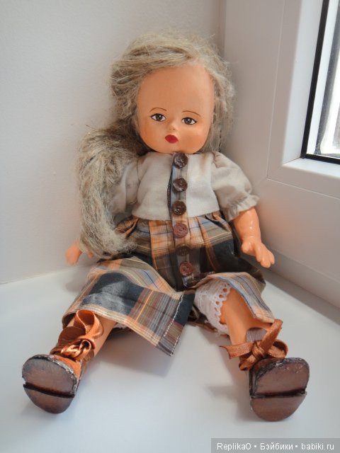 Кукла из папье-маше — Авторские куклы из дерева