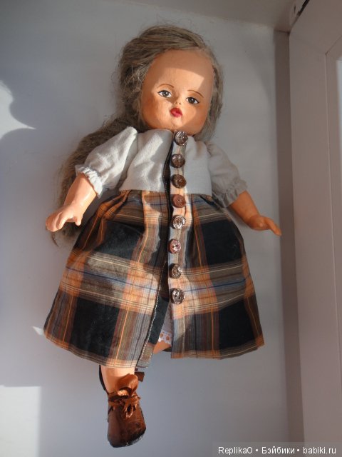 Кукла из папье-маше — Авторские куклы из дерева (фото 4)