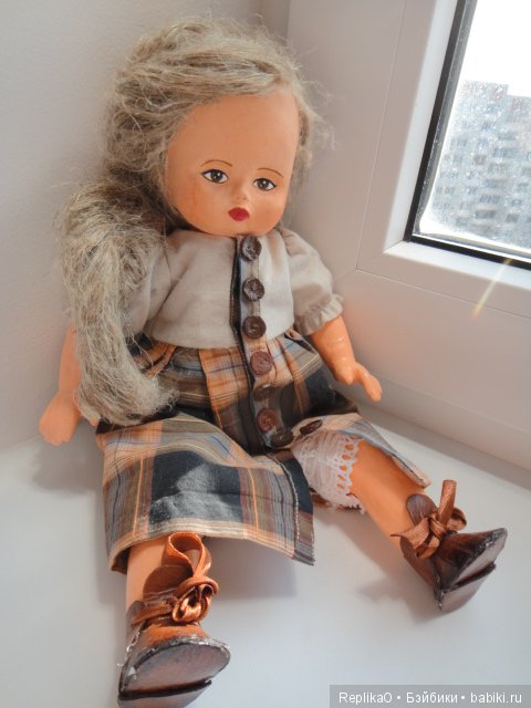 Кукла из папье-маше — Авторские куклы из дерева (фото 2)