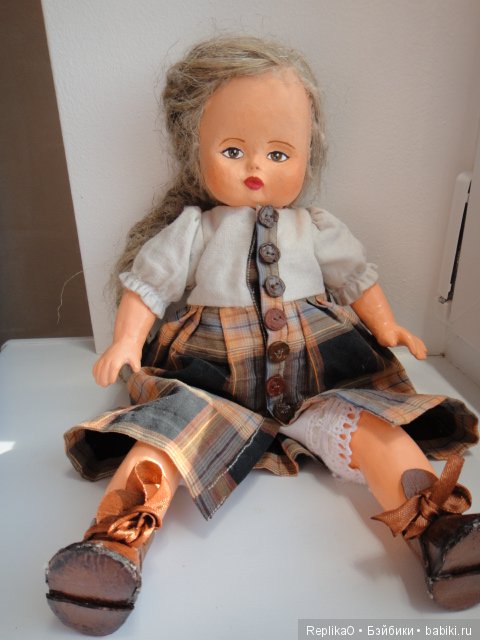 Кукла из папье-маше — Авторские куклы из дерева (фото 6)