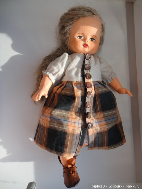 Кукла из папье-маше — Авторские куклы из дерева (фото 3)