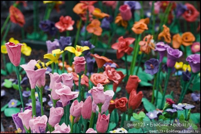 "Дивный сад"- из пластилина от Джеймса Мэй, James May