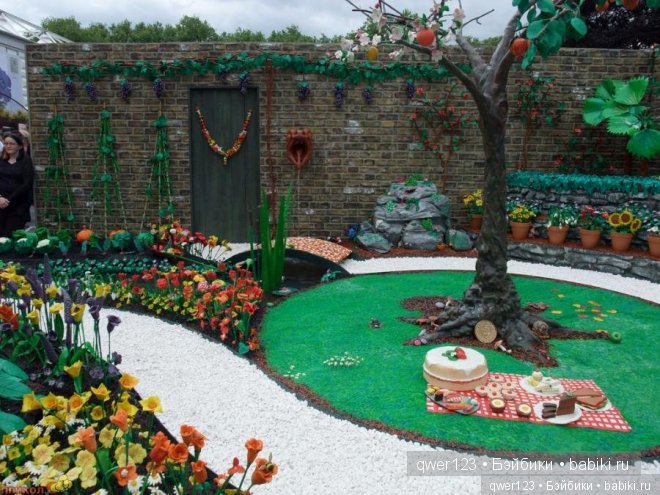 "Дивный сад"- из пластилина от Джеймса Мэй, James May