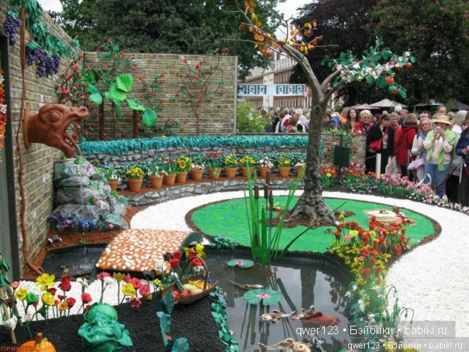 "Дивный сад"- из пластилина от Джеймса Мэй, James May