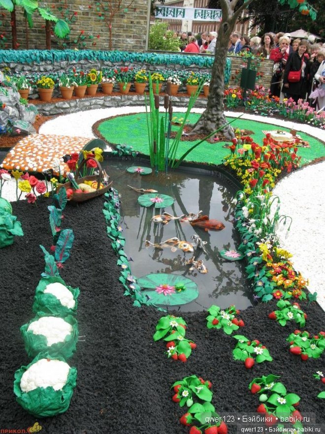 "Дивный сад"- из пластилина от Джеймса Мэй, James May