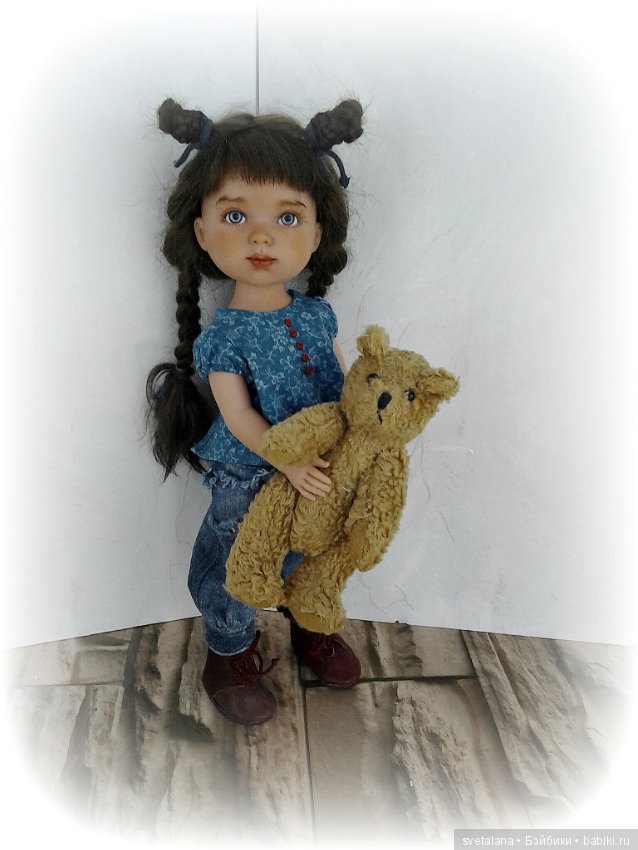 Бонечка.ООАК куколки Карлотта от Вестида дэ Азул (фото 4)