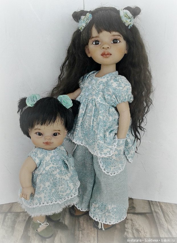 Мои мятные конфетки.Ли-ли и Лу-лу. ООАК