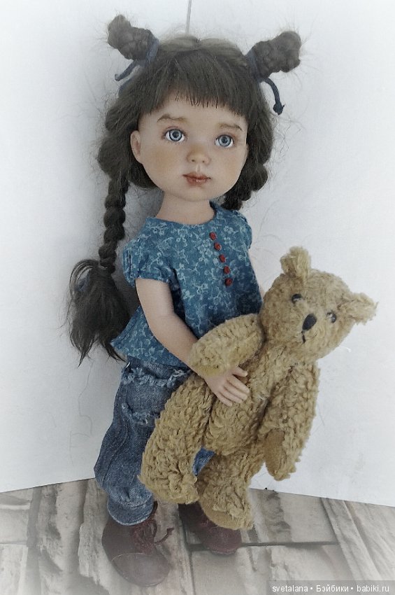 Бонечка.ООАК куколки Карлотта от Вестида дэ Азул (фото 2)