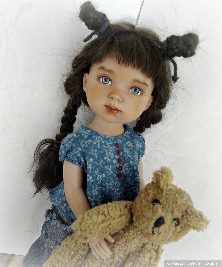 Бонечка.ООАК куколки Карлотта от Вестида дэ Азул (фото 3)