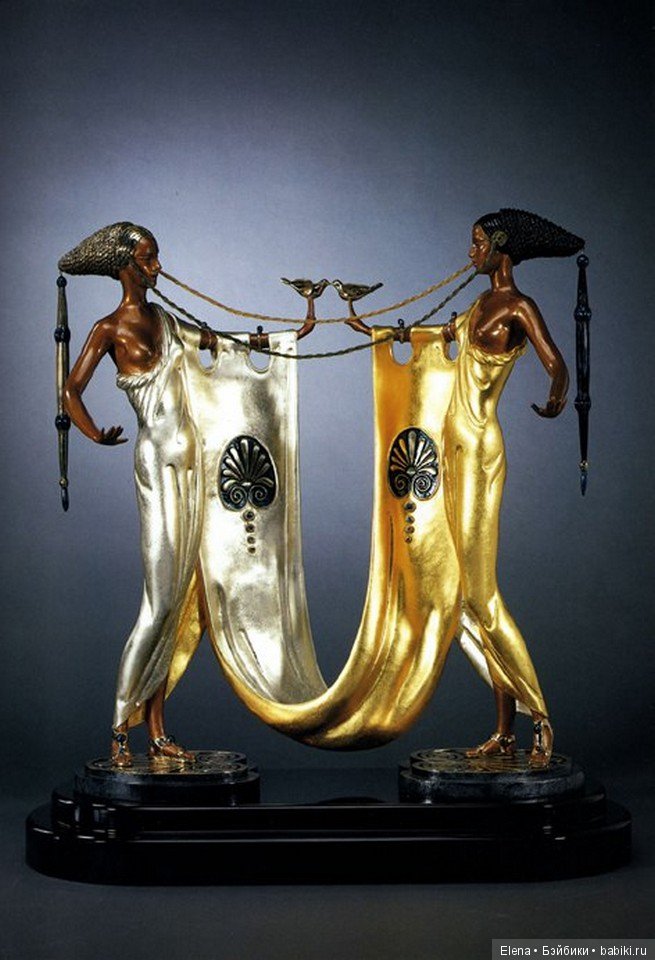 Скульптуры Эрте — Авторские куклы зарубежных мастеров: реализм