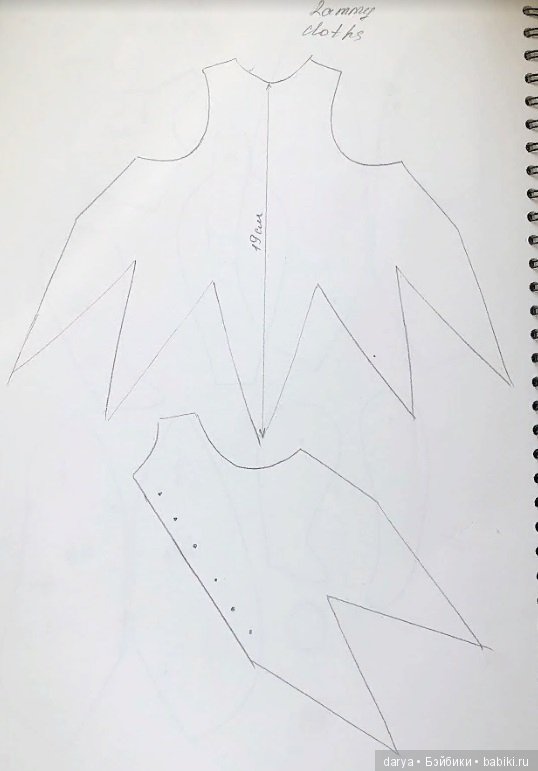 Авторская выкройка мишки тедди Татьяны Садовской (фото 3)