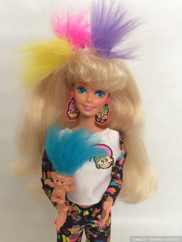 “Barbie troll”Очень красивая кукла с милым троллем (фото 6)