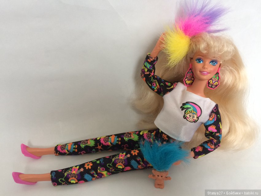 “Barbie troll”Очень красивая кукла с милым троллем (фото 2)