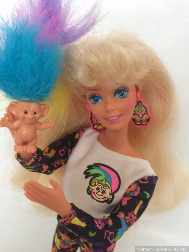 “Barbie troll”Очень красивая кукла с милым троллем (фото 3)