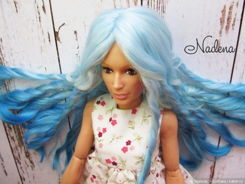 Парик Мальвина — Фэшн (фото 5)