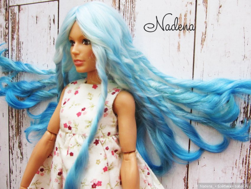 Парик Мальвина — Фэшн (фото 3)