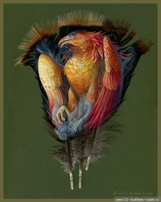 Удивительная роспись на перьях от Sandra San Tara (США) (фото 10)