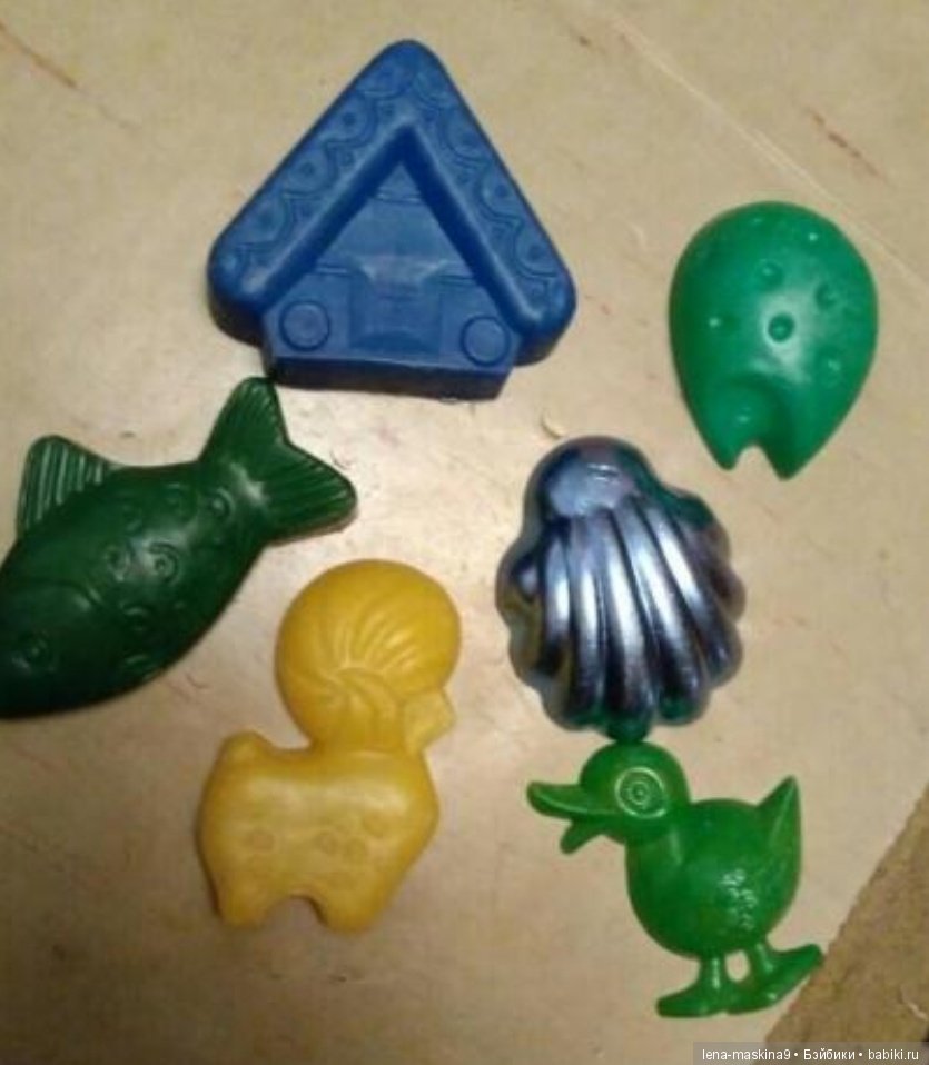 Игрушки для песочницы, прошлых лет