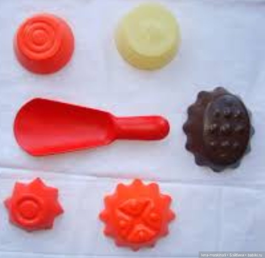 Игрушки для песочницы, прошлых лет