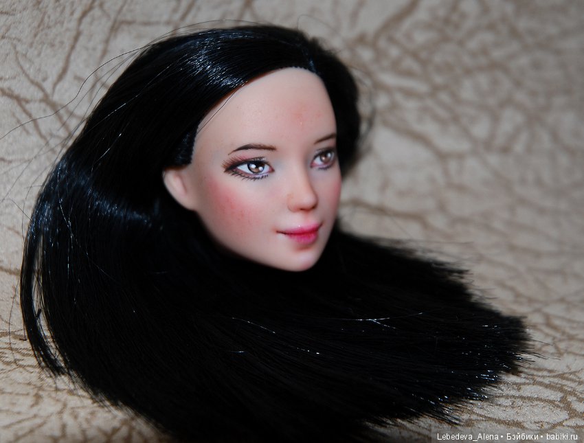 ООАК головушки Нэко — ООАК и кастом Барби (Barbie): репейнт (фото 2)