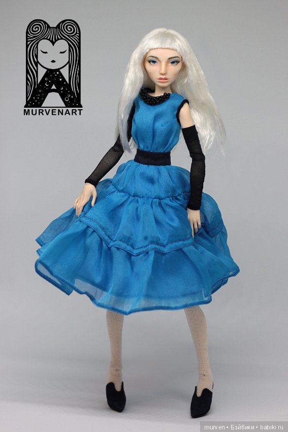 Black Alice и Blue Fish. Авторские bjd из серии various doll by murvenart Мария Пикунова (фото 4)