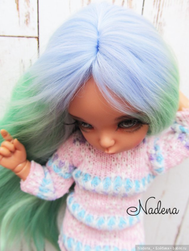 Парик для Littlefee — Одежда и обувь для кукол BJD (БЖД): 1/3 (фото 3)
