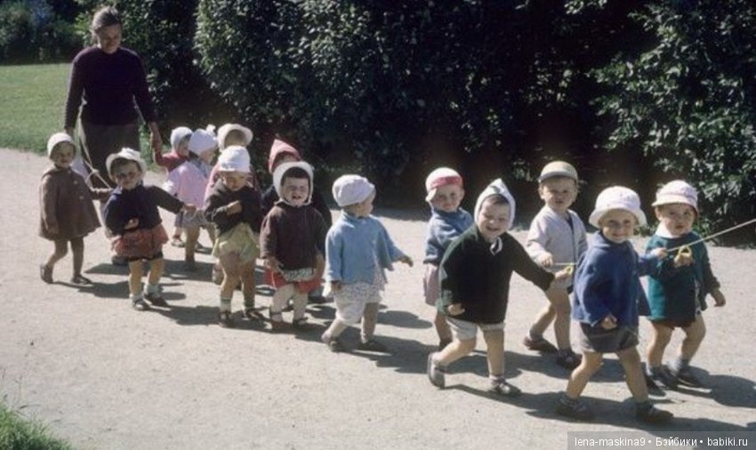 А помните!? Детский садик, в Советское время