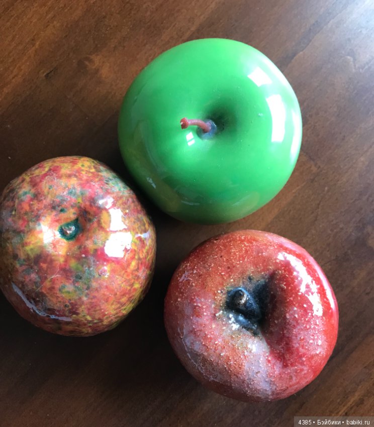 Очень люблю яблоки — Домашние фото авторских игрушек: Тедди