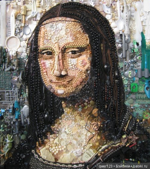 Удивительные картины из мелкого хлама от Jane Perkins (фото 3)