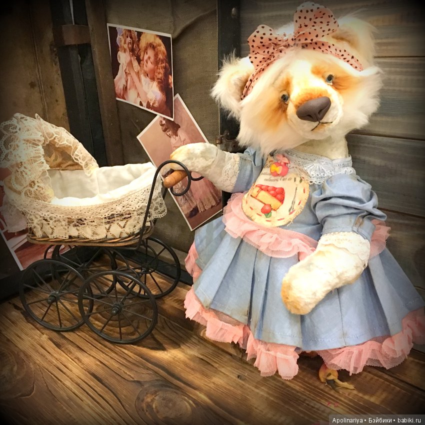 Cherry — Авторские мишки Тедди и друзья: фото (фото 7)