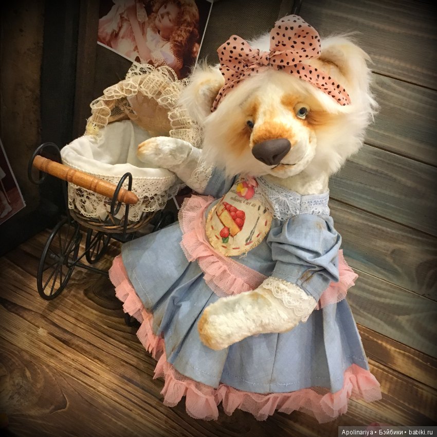 Cherry — Авторские мишки Тедди и друзья: фото (фото 5)