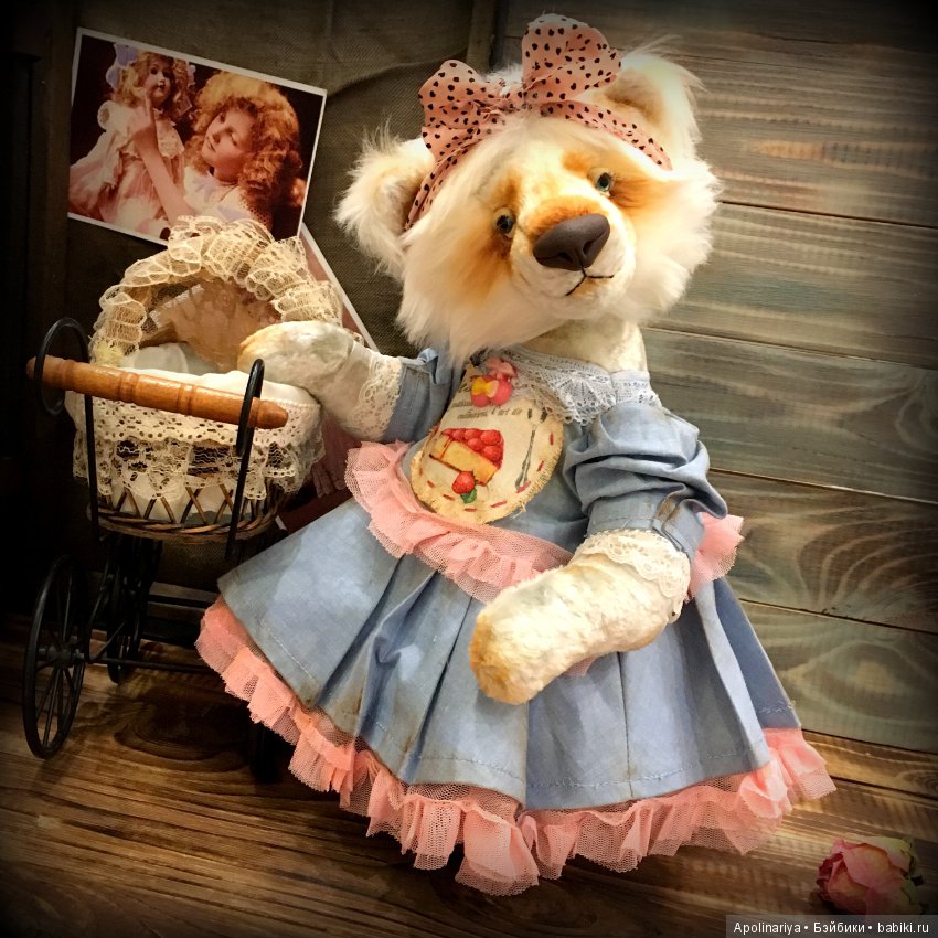 Cherry — Авторские мишки Тедди и друзья: фото (фото 6)