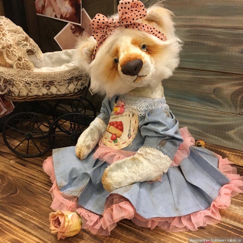 Cherry — Авторские мишки Тедди и друзья: фото (фото 10)