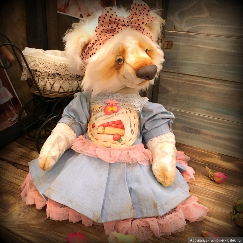 Cherry — Авторские мишки Тедди и друзья: фото (фото 2)