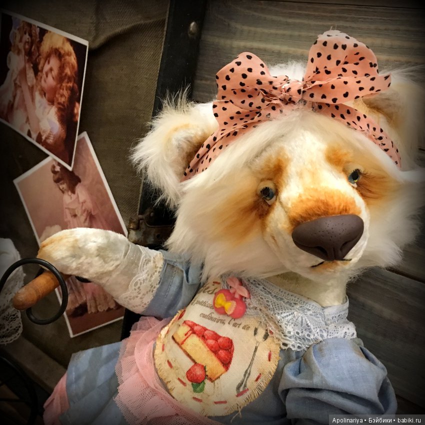 Cherry — Авторские мишки Тедди и друзья: фото (фото 8)