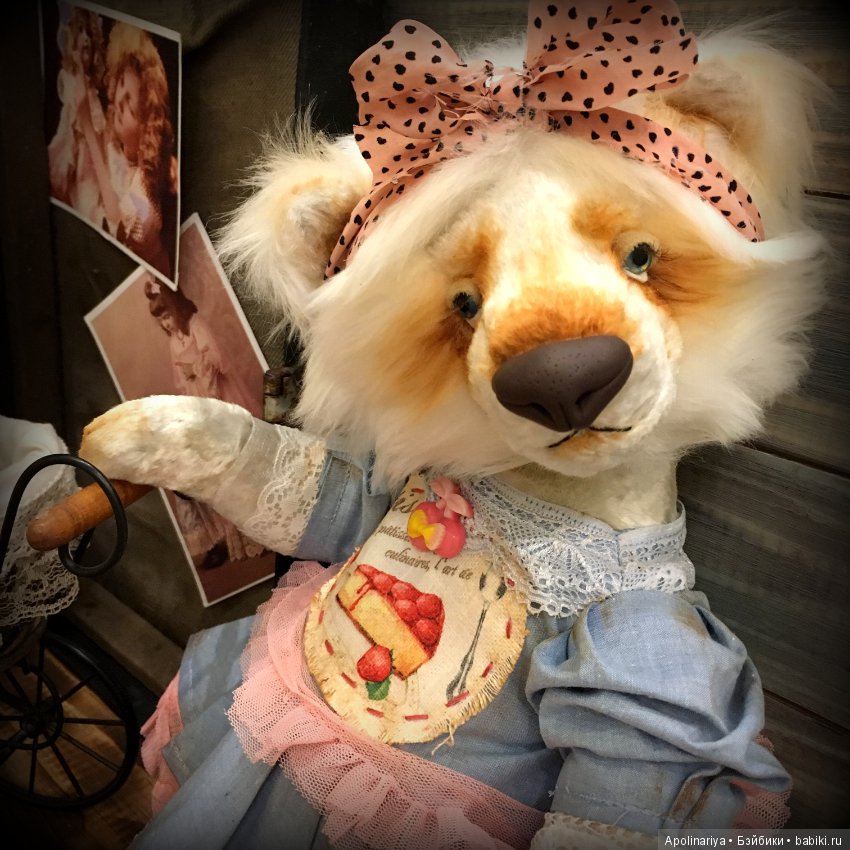 Cherry — Авторские мишки Тедди и друзья: фото (фото 9)