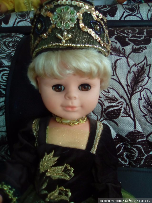 Куклы ГДР. Стилизация царских платьев