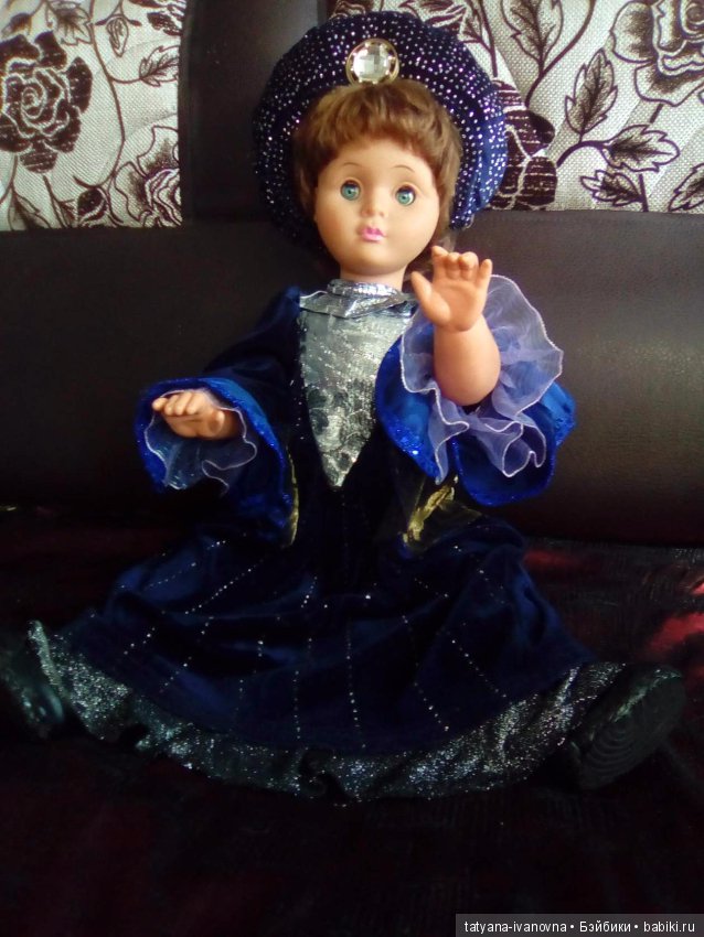 Куклы ГДР. Стилизация царских платьев (фото 7)