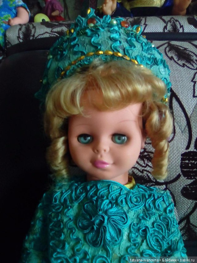 Куклы ГДР. Стилизация царских платьев